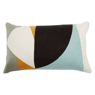 Multi Colour Rectangular Cushion | Bosie Ozella