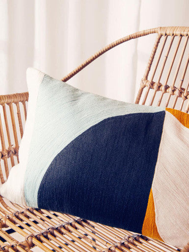 Multi Colour Rectangular Cushion | Bosie Ozella