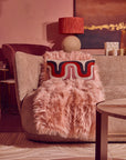 Curve Pattern Rectangular Cushion | Bosie Ozella