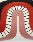 Curve Pattern Rectangular Cushion | Bosie Ozella