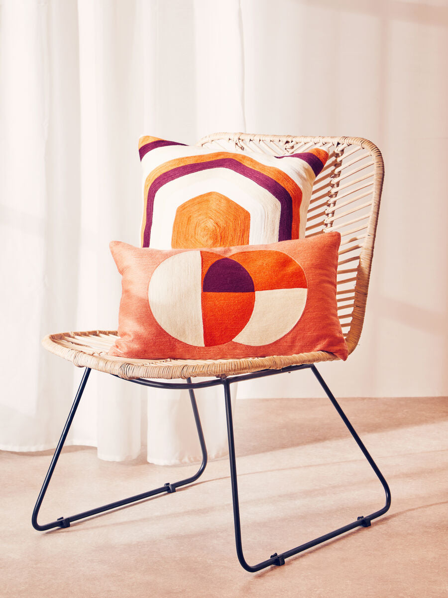 Multicolour Rectangular Cushion | Bosie Ozella