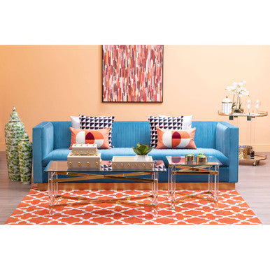 Multicolour Rectangular Cushion | Bosie Ozella