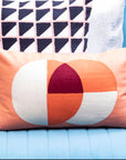 Multicolour Rectangular Cushion | Bosie Ozella