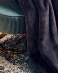 Bosie Grey Faux Fur Throw | Lamina