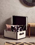 Black and Beige Cushion | Bosie Ozella