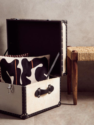 Black and Beige Cushion | Bosie Ozella