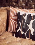 Black and Beige Cushion | Bosie Ozella