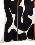 Black and Beige Cushion | Bosie Ozella