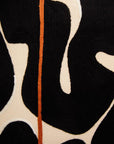 Black and Beige Cushion | Bosie Ozella