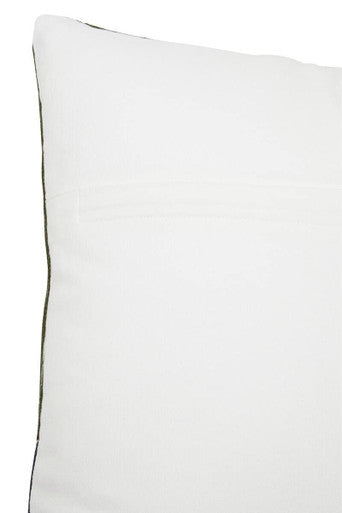 Green and White Cushion | Bosie Ozella
