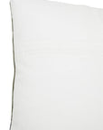 Green and White Cushion | Bosie Ozella
