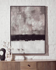 Monochrome Textured Canvas Wall Art | Astratto