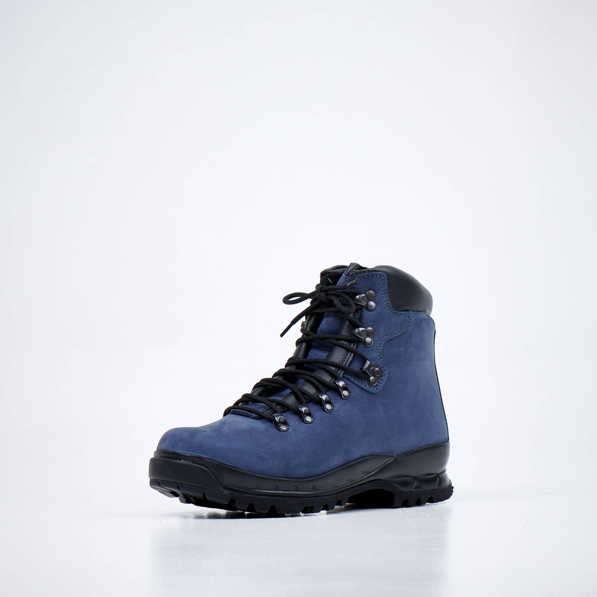 5531 Navy Hiking Boots – Ultimate Comfort & Durability by Samelin at www.brixbailey.com