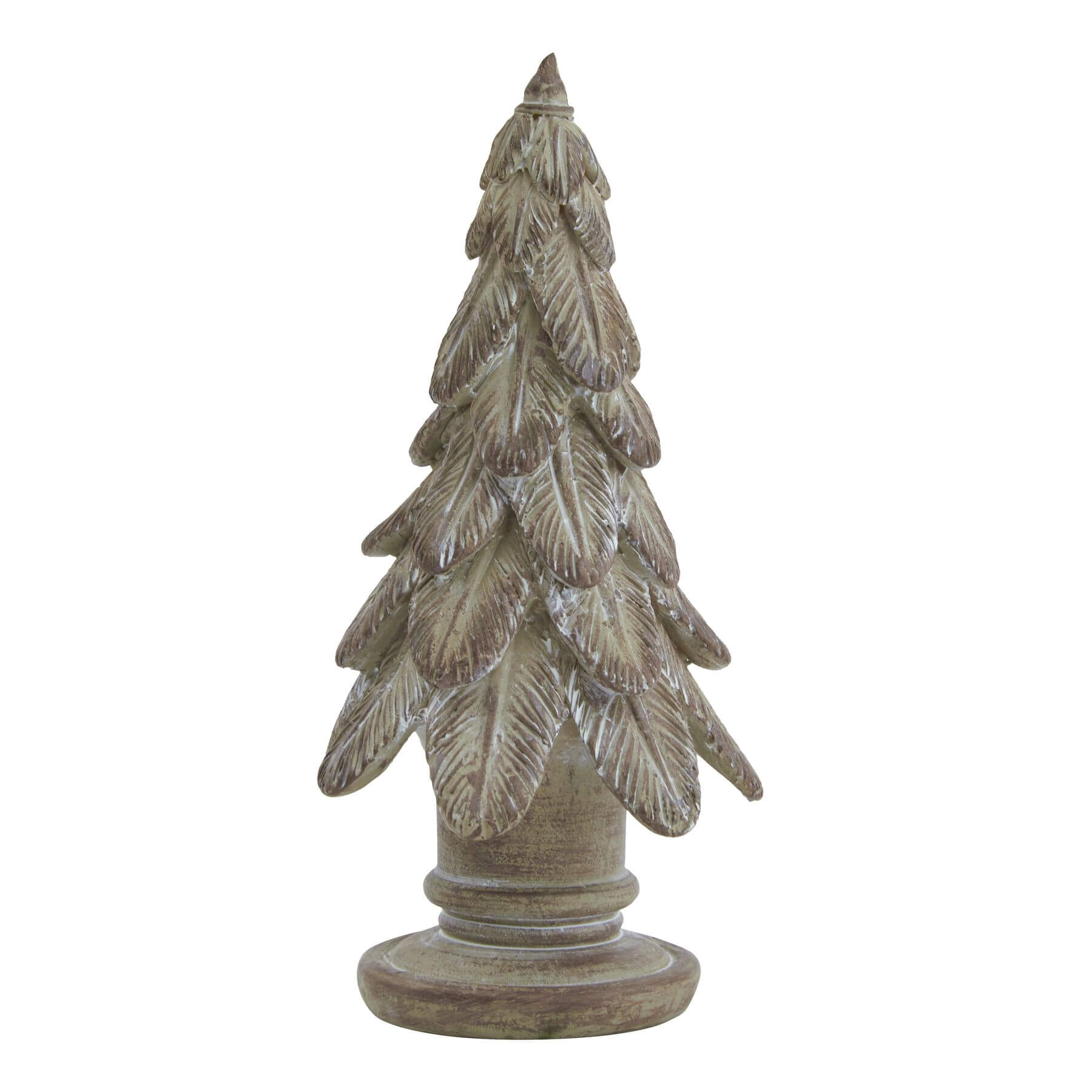 Mini Spruce Tree Ornament Winter Tabletop Decor