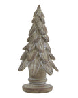 Mini Spruce Tree Ornament Winter Tabletop Decor