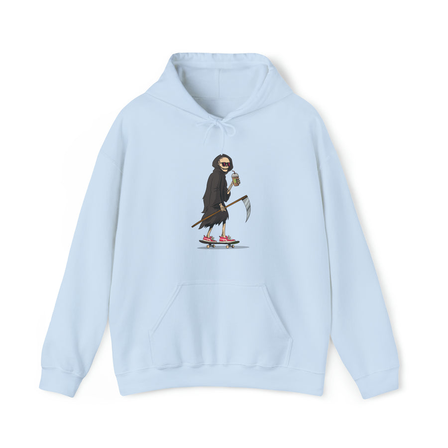 Graphic Print Unisex Hooded Sweatshirt