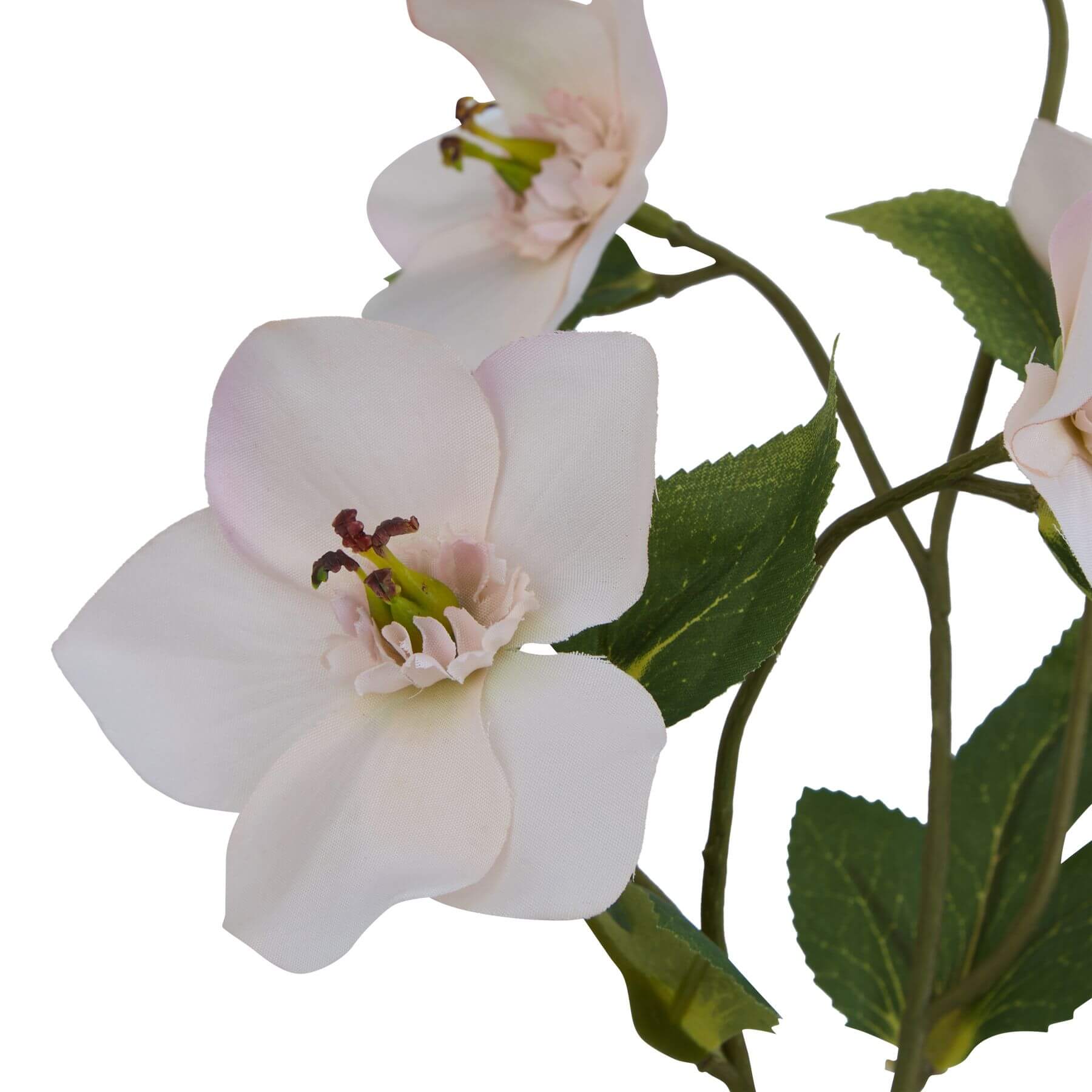 Soft Ivory Artificial Hellebore Flower Stem