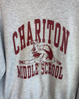 Vintage Russell Athletic Grey  College Jumper Sweater Sweatshirt Men’s Large