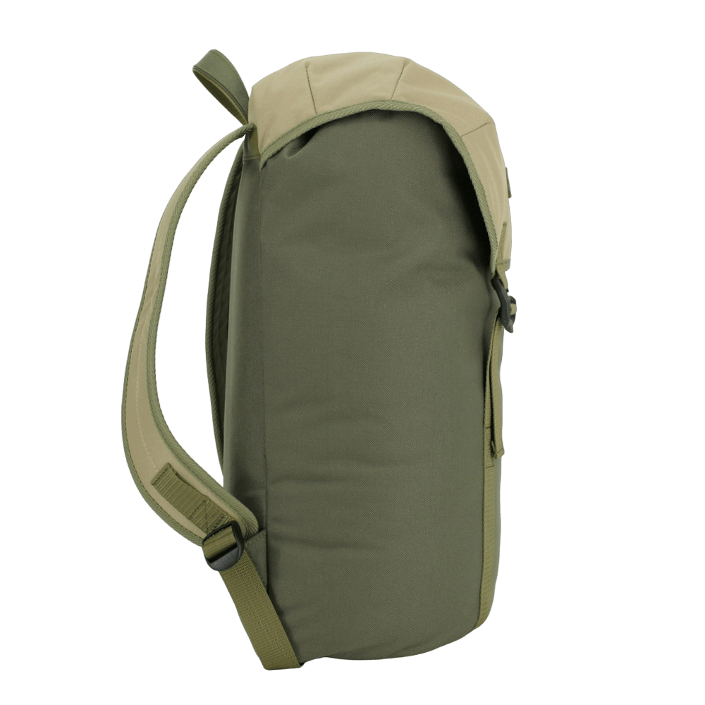 Cafe Backpack with G Hook in Khaki and Beige