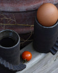 Stair series-Mid Night spiral staircase egg cup