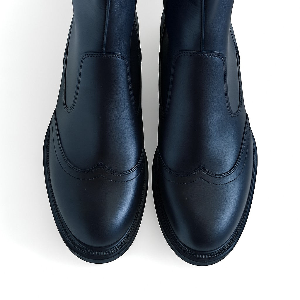 Ultra Light High Leather Boots for Women