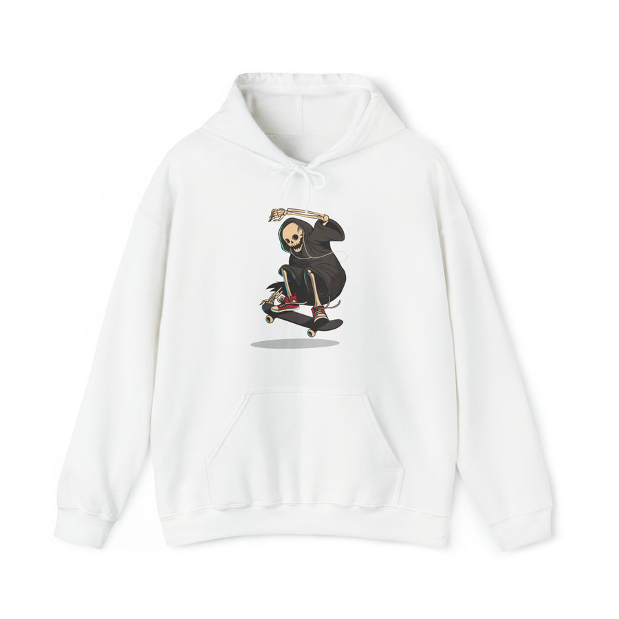 Graphic Print Unisex Hooded Sweatshirt
