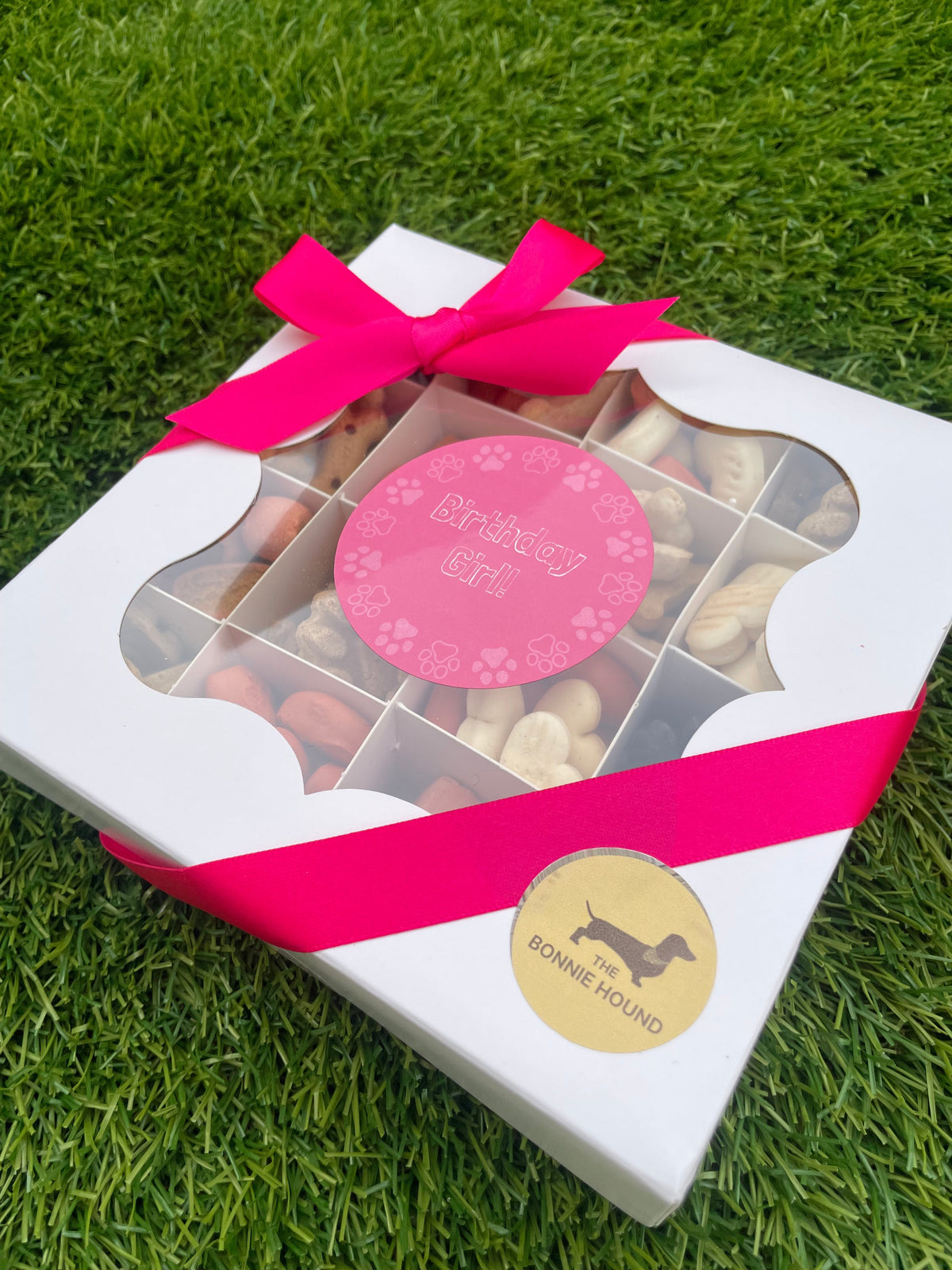 Birthday Girl Biscuit Treat Box