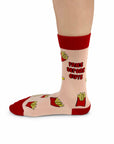 Fries Before Guys Bamboo Socks