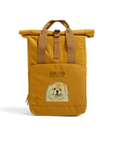 Fawn Chow Chow Chic: Aloof Floof Roll-Top Backpack
