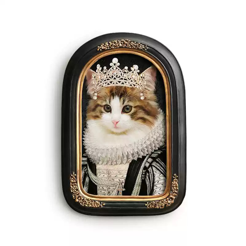 Regal Cat Portrait Wall Art-5