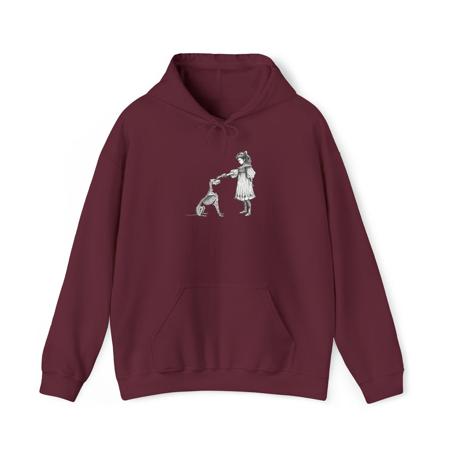 Graphic Print Unisex Hooded Sweatshirt