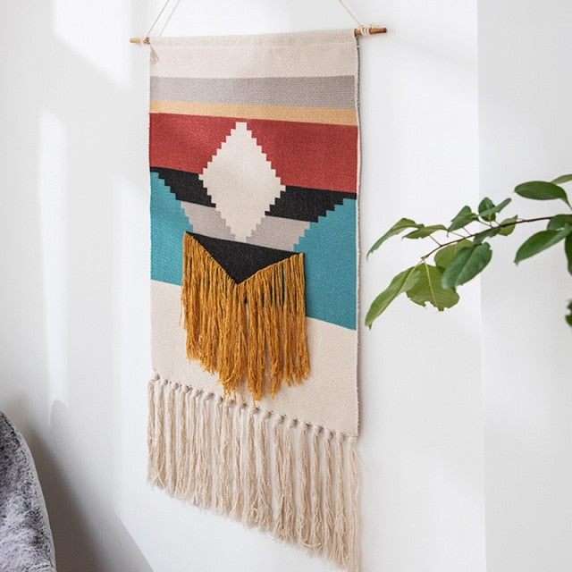 Hand Made Tapestry Wall Hanging-5