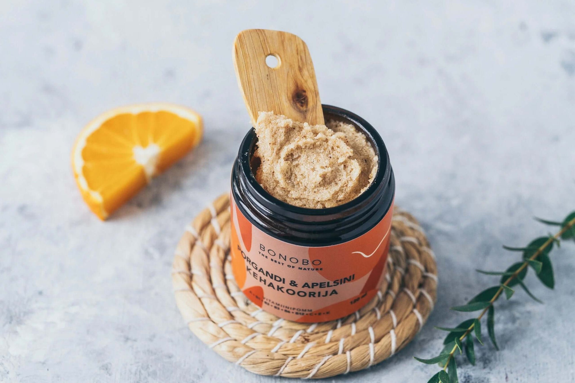 Orange and Carrot Body Scrub 120 ml