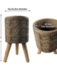 Planters Plant Pots Z i Flowers Composite 40cm x 21.5cm-2