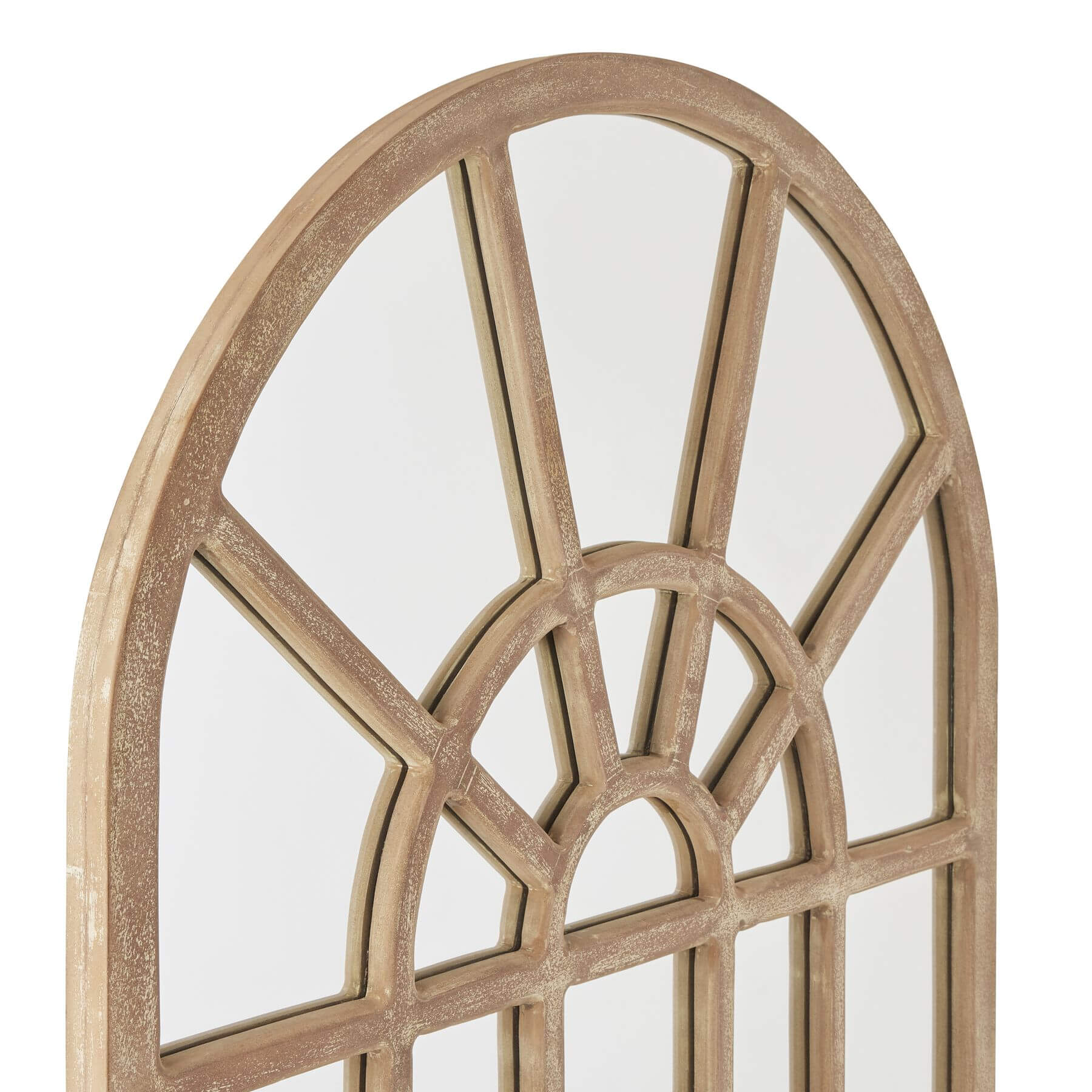 Elegant Copgrove Arched Paned Mirror | Timeless Wall Decor