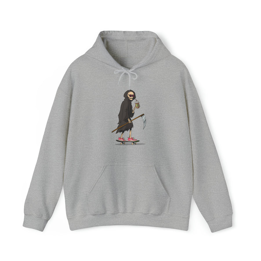 Graphic Print Unisex Hooded Sweatshirt