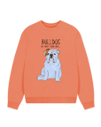 Bulldog Bliss: Furry Road Drill Oversized Sweatshirt for Fierce & Cozy Style!