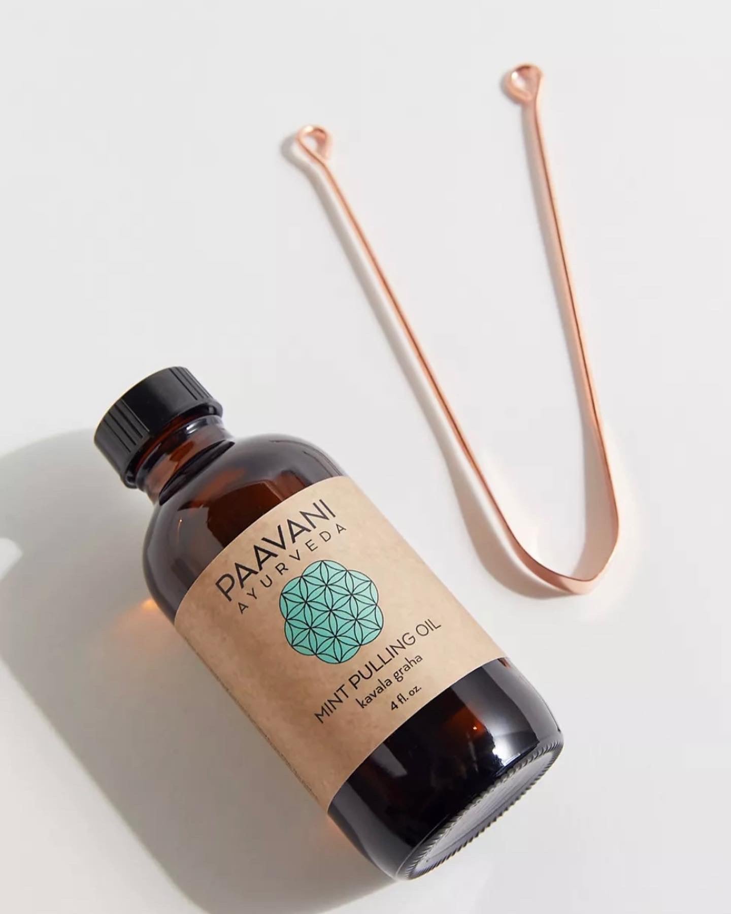 Mint Oral Care Ritual | Ayurvedic Oil Pulling &amp; Tongue Cleaning-2