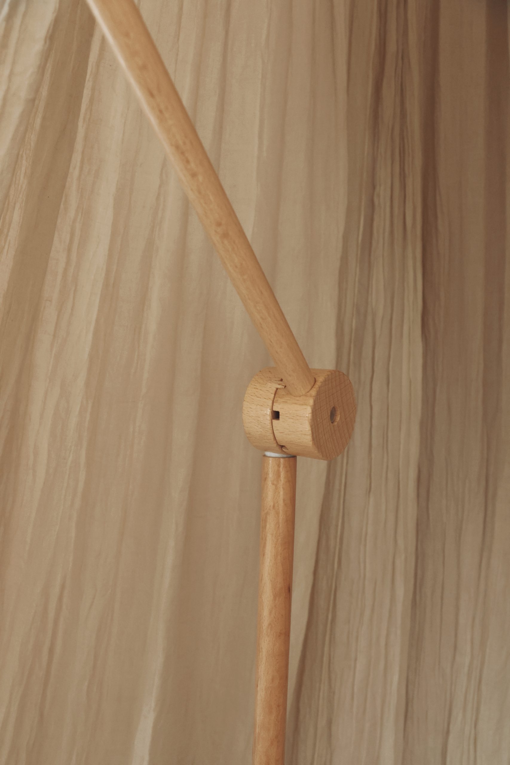 Wooden baby mobile arm-1