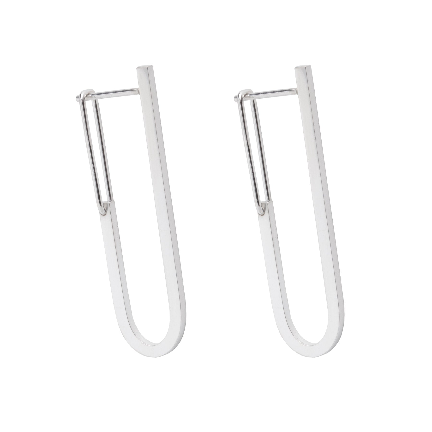 TECTONICS Earrings – Handcrafted Silver Style & Modern Elegance by Maarja Palu at www.brixbailey.com