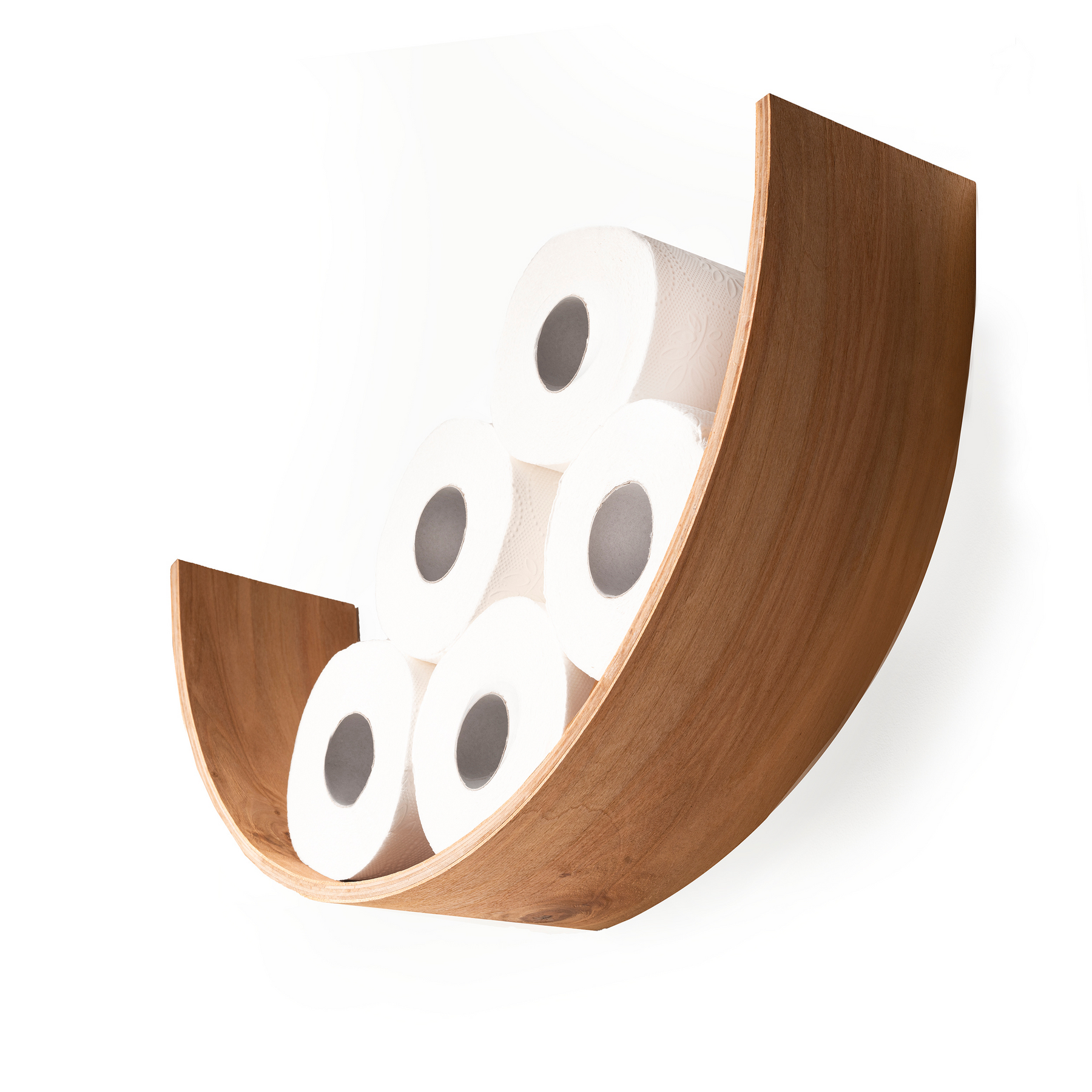 Stylish Baltic Birch Toilet Paper Holder – Sleek &amp; Modern Design by Ewart Woods at www.brixbailey.com