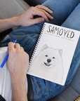 Fluff & Scribbles: The Samoyed Notebook of Unleashed Ideas