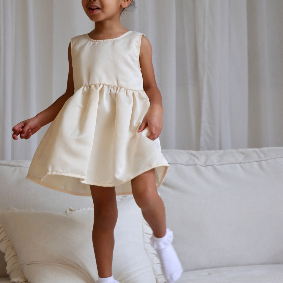 Butter Bow Dress