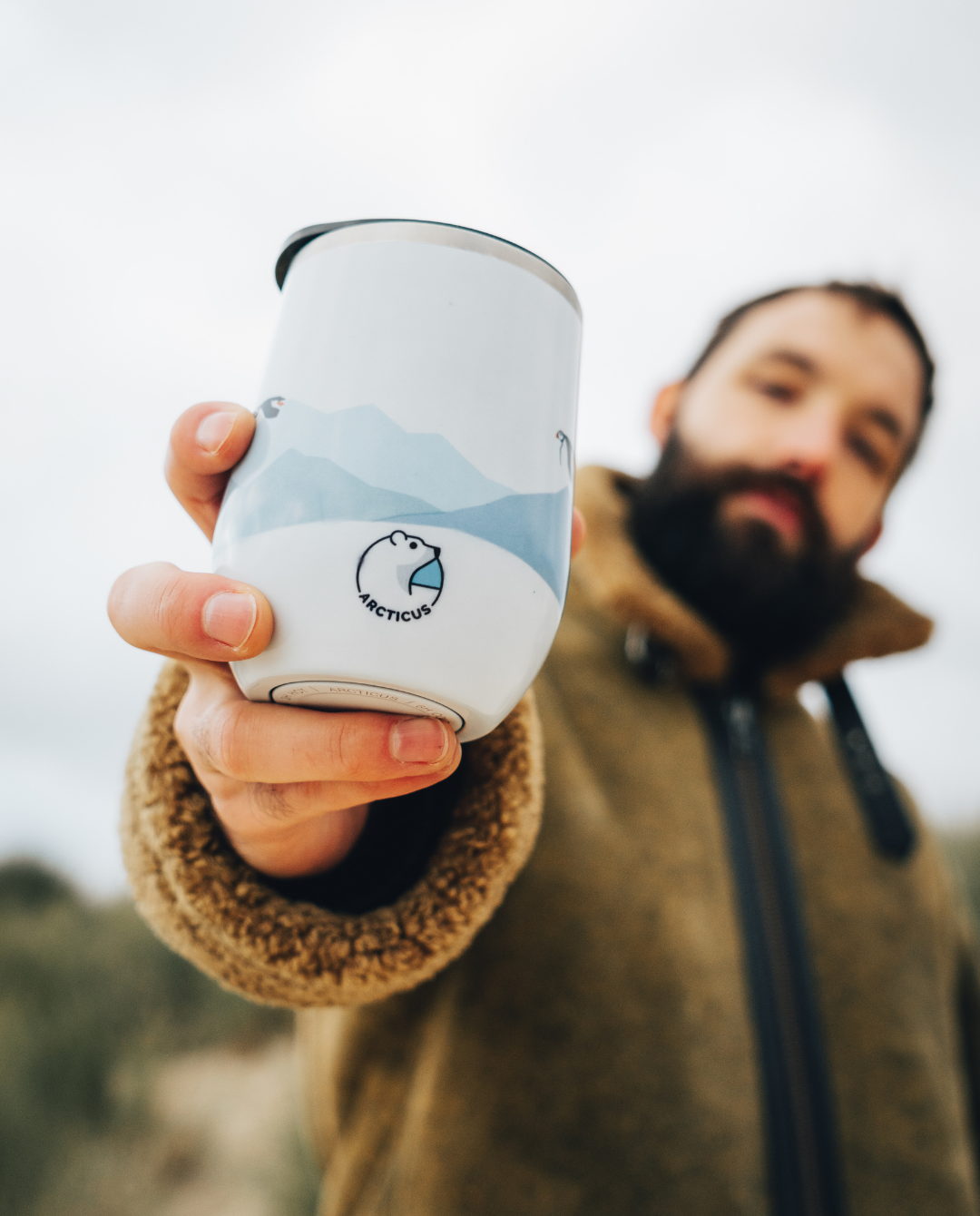 Puffin Coffee Cup