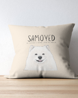 Samoyed Cushion Cover: Everyone’s Friend, Even the Burglar – Add Some Fun to Your Couch!