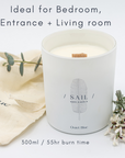 SYDNEY 2.0 Patchouli + English Lavender Wellbeing Candle