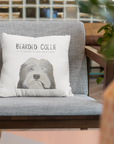 The Bearded Collie Cushion Cover: For the Chaos & Cuddles You Never Knew You Needed!