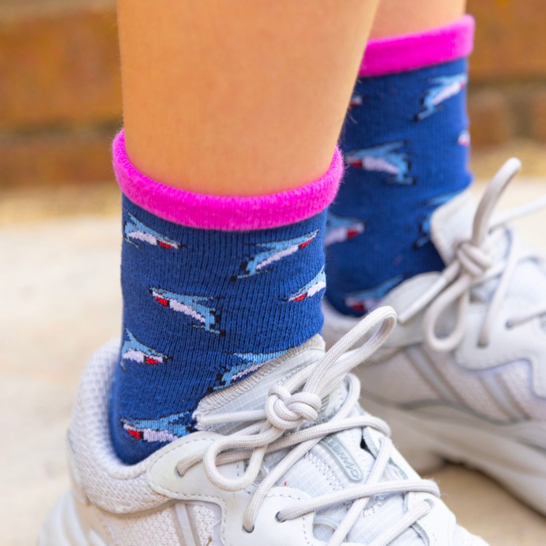 Sharks Matching Bamboo Socks (Adult &amp; Child)