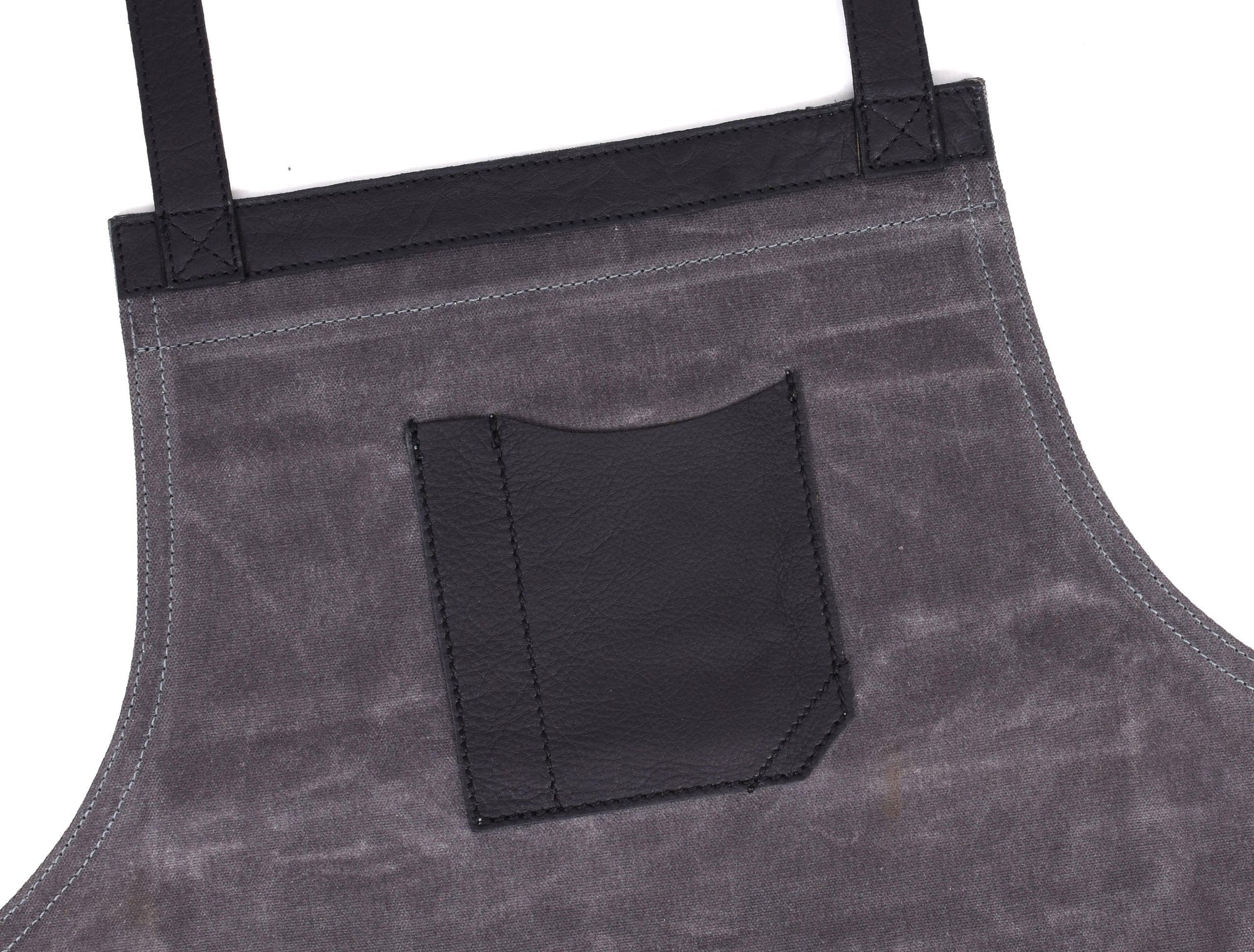 Arucas Leather Canvas Apron