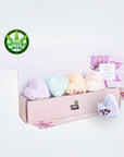 Valentine's Bath Bombs with CBD -  5 Hearts Shaped with CBD - in a Gift Box (THC free)-1